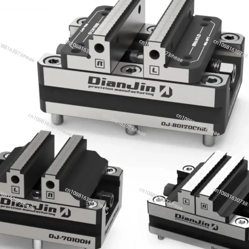 Four-Five-Axis Fixture Self-centering Vise Positive and Negative Quick Clamping 2-8 Inches DJ-6080H Self Centering Vise