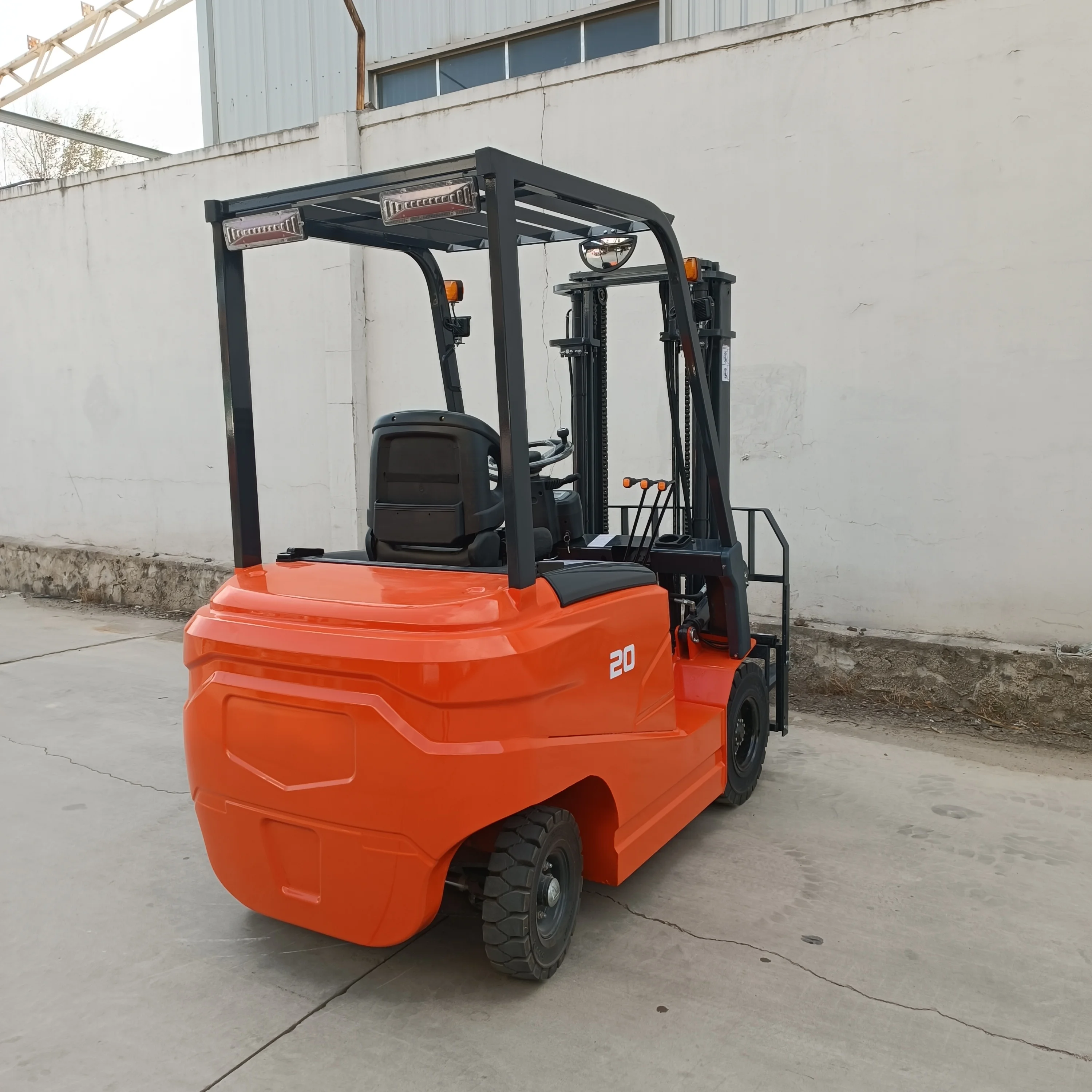 Electric Forklift Pallet Jack Stacker Battery Operated Lift Truck For Factory Warehouse Material Handling