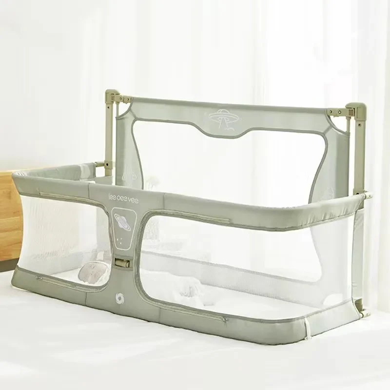 Baby cribs 3 in 1 convertible bed rails guard