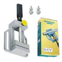 Aluminum Drill Press Vise with Quick Release Designs Workbench Clamp for Woodworking and DIY Projects Clamping Tool Y4QC