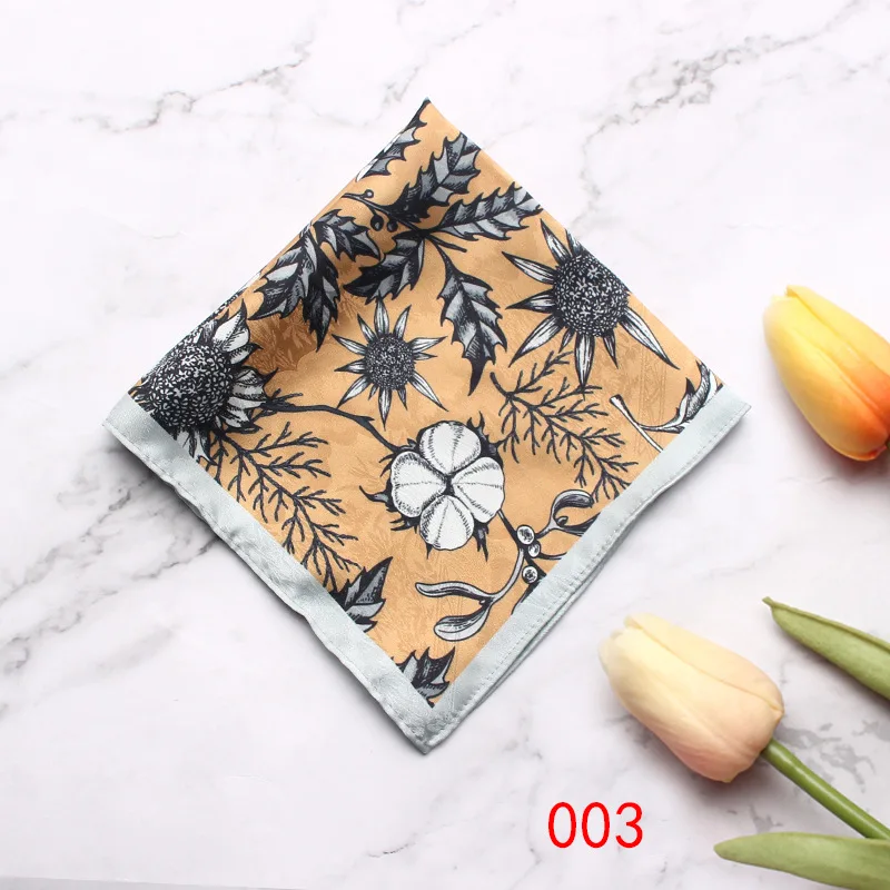 Модный принт с большим карманом для мужчин и женщин, костюмы с цветочным принтом, носовой платок для свадебной вечеринки, большой квадратный носовой платок, полотенца