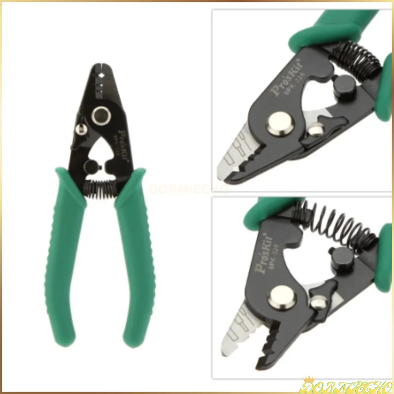 8PK-326 Clamp Fiber Stripping Pliers 8PK-326 Tri-Hole Fiber Optic Stripper 8PK-326 FTTH FIber Wire Stripper Free Shipping