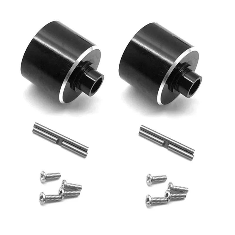 2-teiliges Differentialgehäuse aus Metall für WLtoys 144001 144010 124007 124016 124018 124019   RC Car Upgrade-Teile