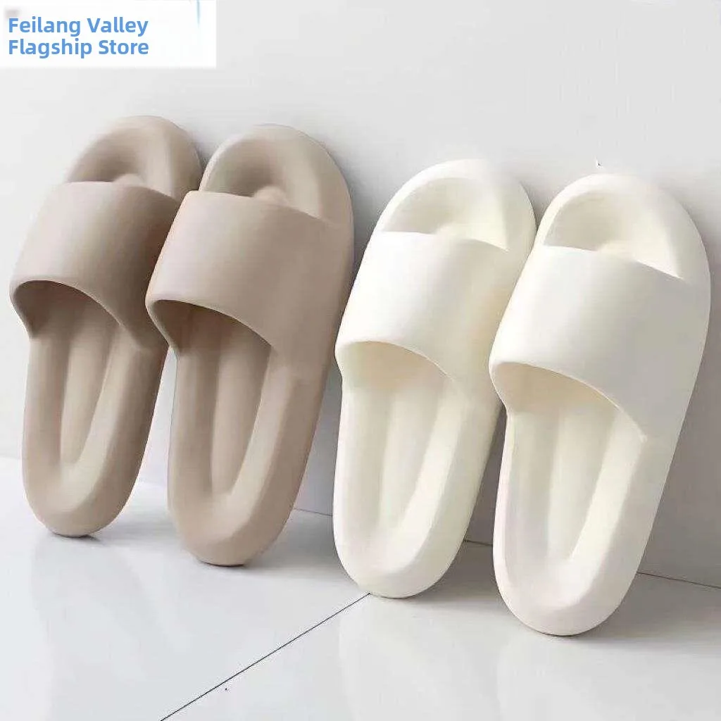 

Парные летние тапочки на толстом каблуке 2026: Новинка, женские, 3 см, для дома, ванной, душа, удобные, нескользящие