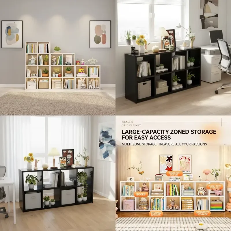 for Steel Modern Simple Modular Bookcase Learning Bookshelf Freely Combined Multi Compartment Space Saving Durable