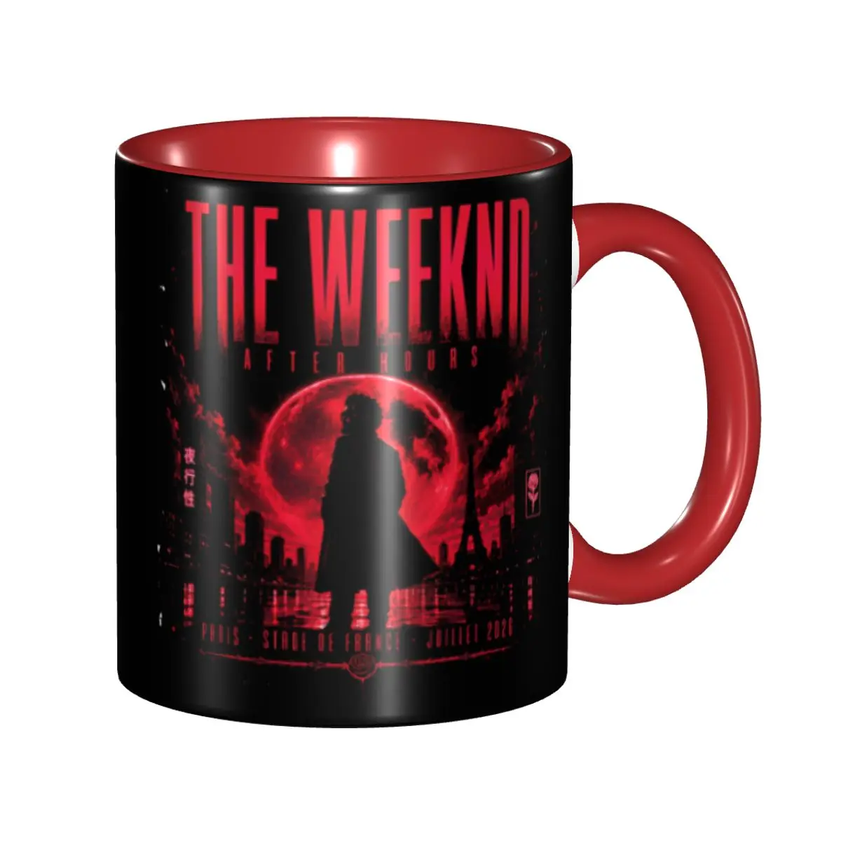 The Weeknds After Hours Til Dawn Stadium Tour 2026 Mugs Kawaii Tea Cup Gifts For Woman Man