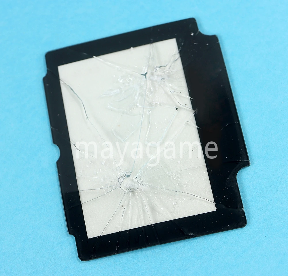 2pcs Replacement Glass Display Screen Lens Protection Panel Cover Repair Part for GBA SP Protector