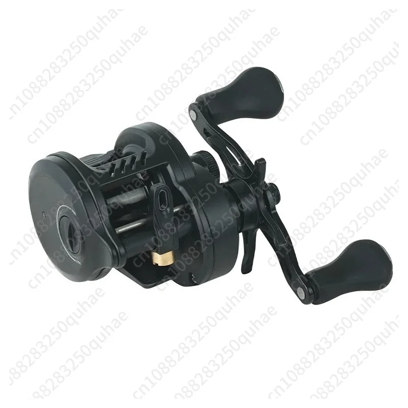 Micro Lure DC Reel, Dual-Use Drum & Baitcaster, Long Cast Anti-Backlash Self-Charging Fishing Reel