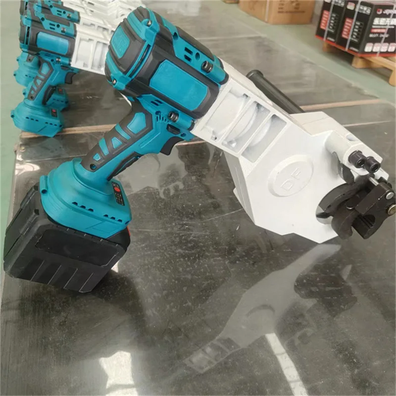 Electric Rebar Sleeve Wire Wrench Threaded Rebar Rotary Tightening Machine Rechargeable Electric Rebar Wire Wrench