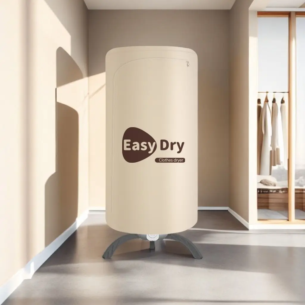 Household clothes dryer foldable portable small dormitory warm capacity quick drying air drying travel floor type