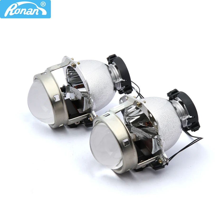 RONAN EVOX-R V2.0 D2S Bi Xenon Projector Lenses Headlight Retrofit E60 E39 X5 E53 A6 C5 C6 A8 for Benz W211 209 Car Headlamp
