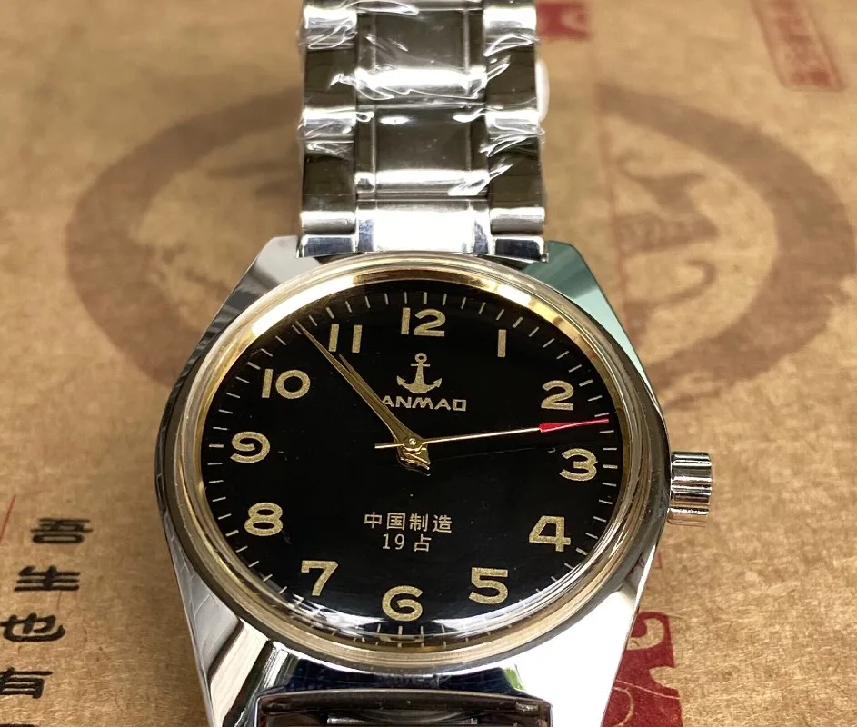 Domestic old-fashioned 7120 manual winding mechanical watch, accurate, stainless steel watch diameter about 36 brand new watch view 3