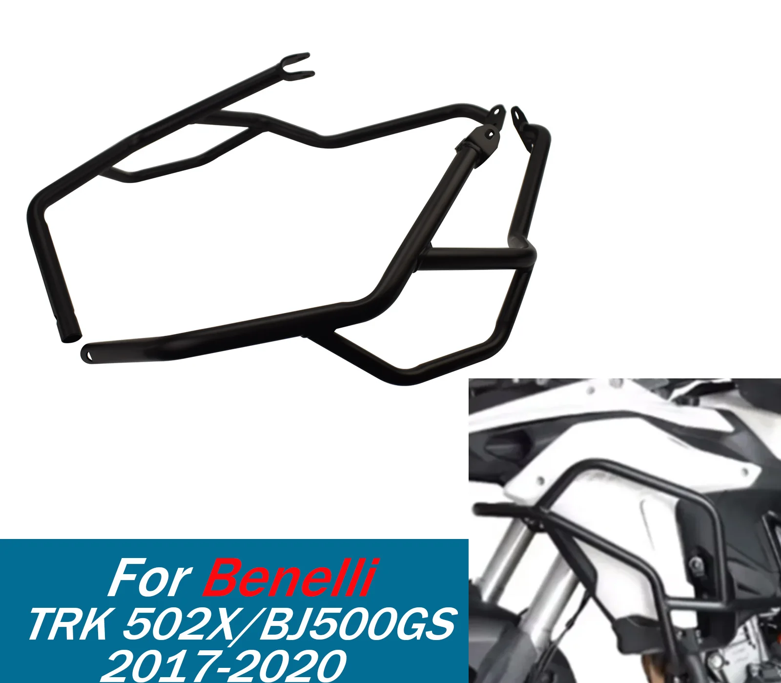 

Для TRK502X TRK502 защита двигателя рамка бампера для Benelli TRK 502 502X 2017-2020 аксессуары для защиты от падения мотоцикла