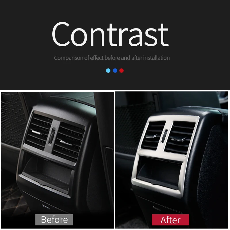For Mercedes Benz ML350 320 2012 GL X166 GLE Coupe C292 amg W166 350d GLS carbon Air Condition Frame Cover Interior accessories