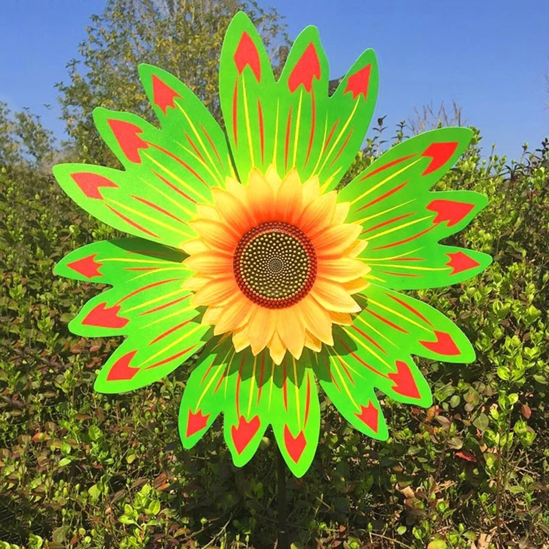 Sunflower Wind Spinner 3