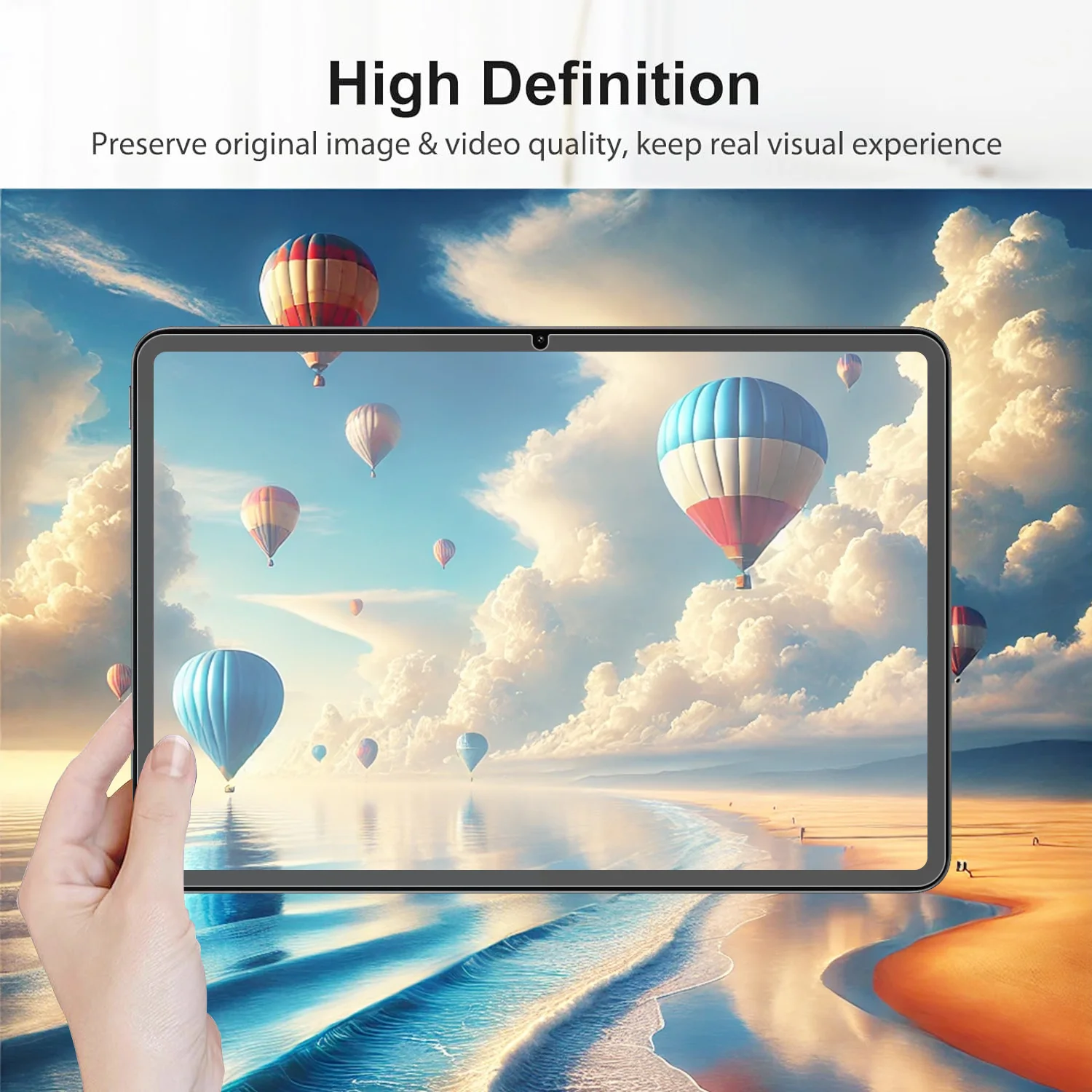 2 Pieces Hard Scratch Proof Film HD Tempered Glass Screen Protector For Xiaomi Pad 7 Standard Only Mi-Pad-7-Standard