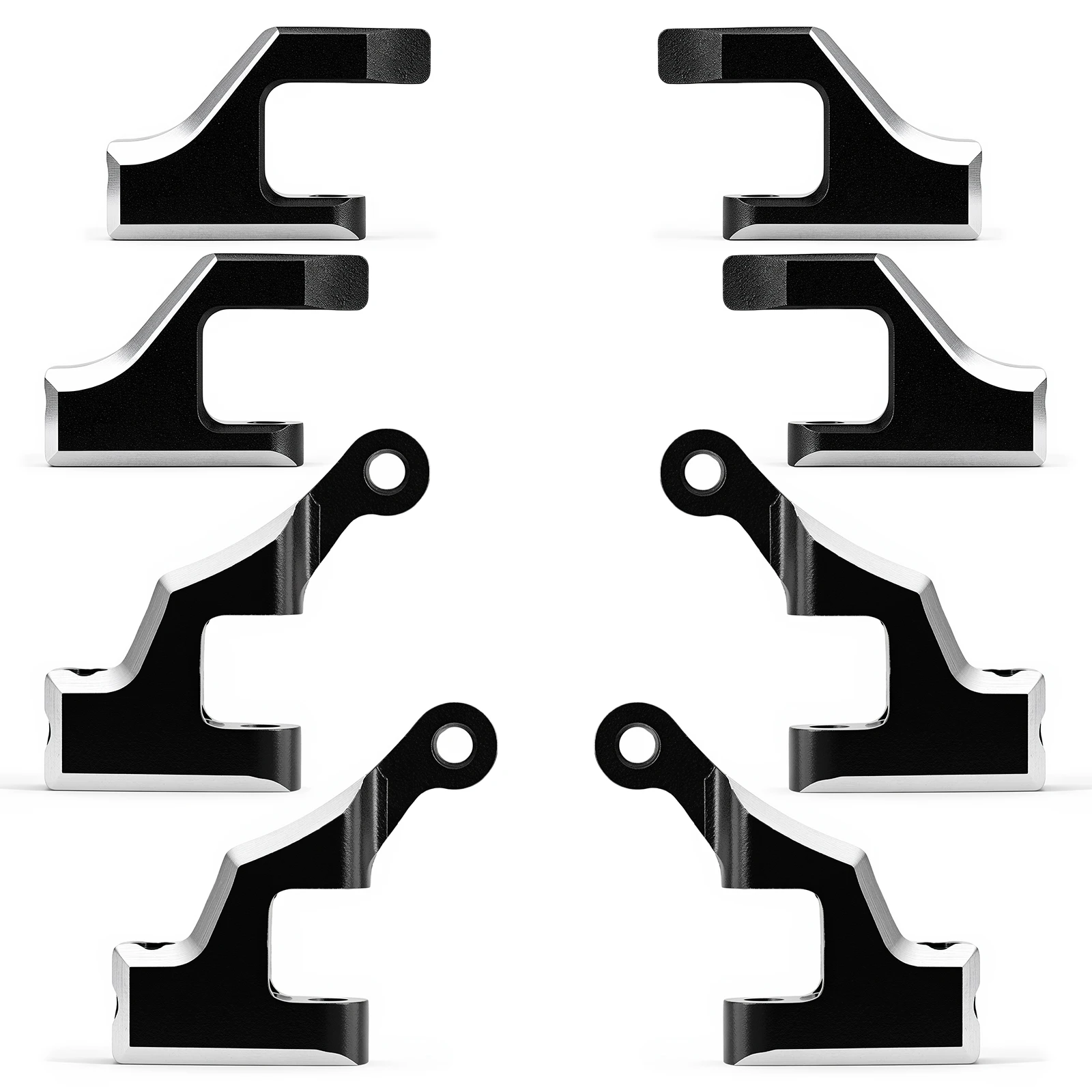 8Pcs/set Metal Front&Rear Arm for 1/24 1/28 TG Racing RC Car Upgrade Parts