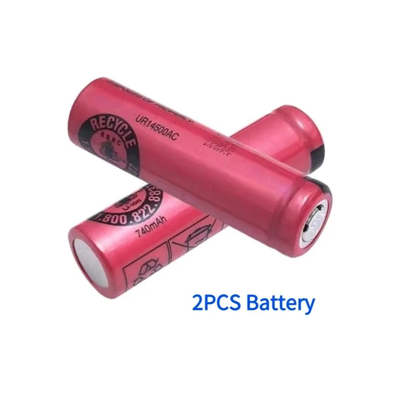 For Sanyo UR14500AC 3.7V 740mAh Flat Head Rechargeable Battery For Braun Oral B Pro2 3753 3768 3776 3794 S5 S7 S51 Toothbrush gallery 4