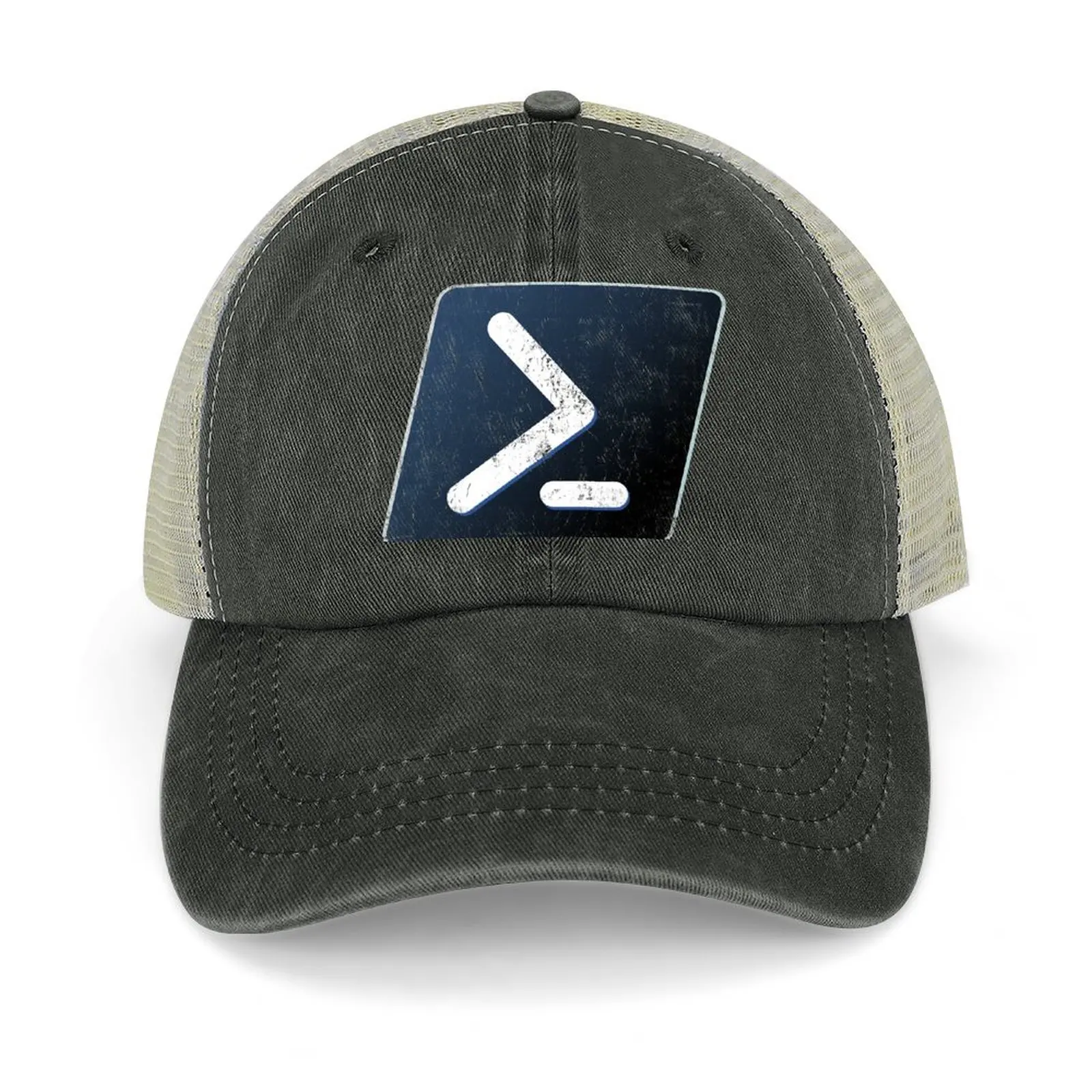 

Vintage PowerShell Baseball Cap Golf Hat Big Size Hat Beach Male hat Girl Men's