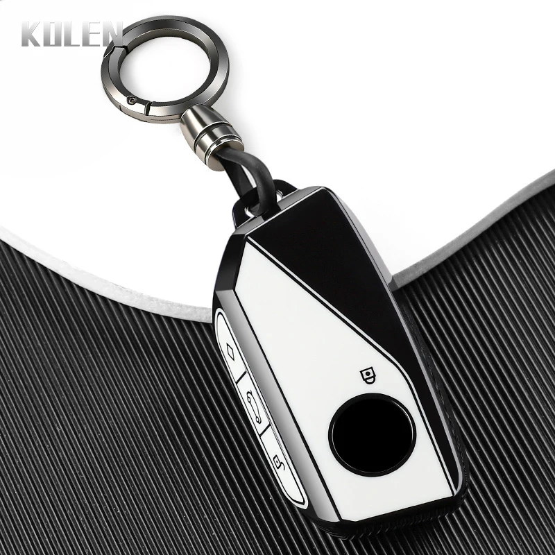 New TPU Car Key Case Cover For BMW I7 X7 G07 LCI IX I20 X1 X3 X5 U11 5 7 Series G70 G09 XM U06 G81 M3 Protected Shell Keychain