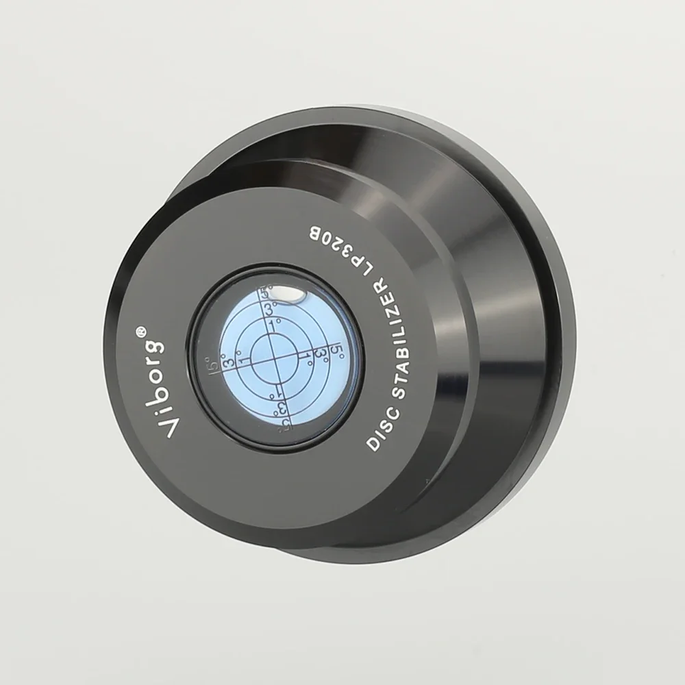 VIBORG LP320B سجل الوزن استقرار LP القرص استقرار القرص الدوار الفينيل المشبك HiFi قسط اوديوفيلي الصف الفينيل الاهتزاز