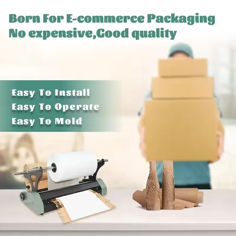 Lage prijs milieuvriendelijke 100% recyclebare volautomatische elektrische honingraatpapierdispenser