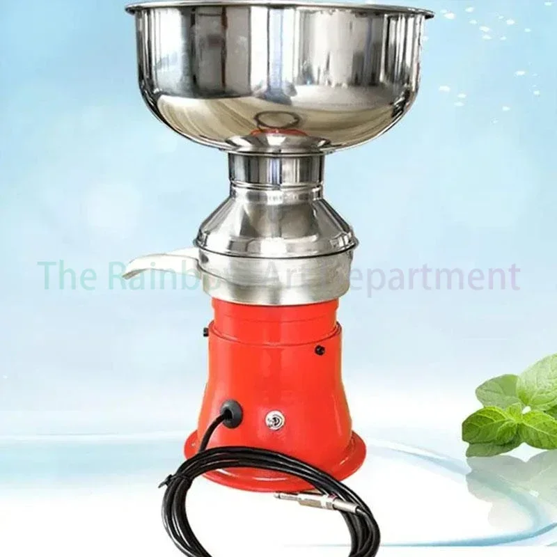 50L/H Electric Milk Cream Separator Commercial 304 Stainless Steel Centrifugal Skimmer Household Butter Milk Skimming Machine