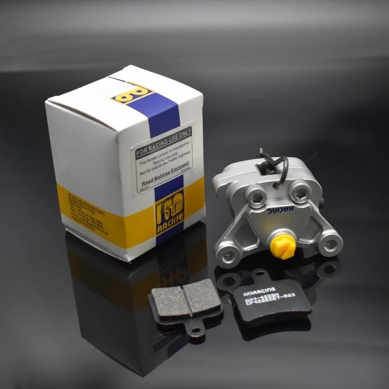 CNC تزوير AP سباق الدراجات النارية العالمية الكهربائية سباق الفرامل الفرجار 64 مللي متر تركيب نقطة قفل #1