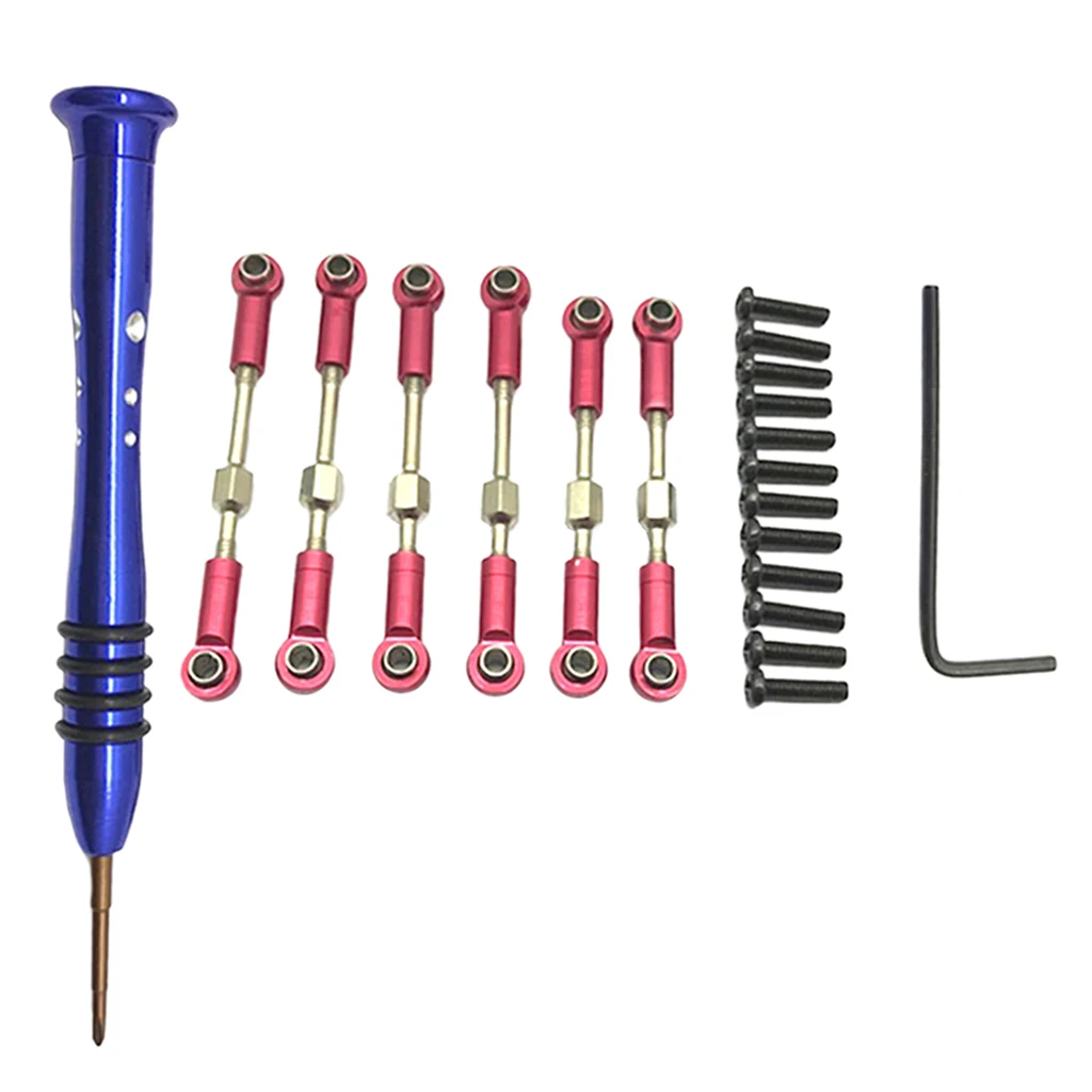 

Metal Steering Servo Link Rod Linkage for WLtoys 144001 1/14 RC Car Accs