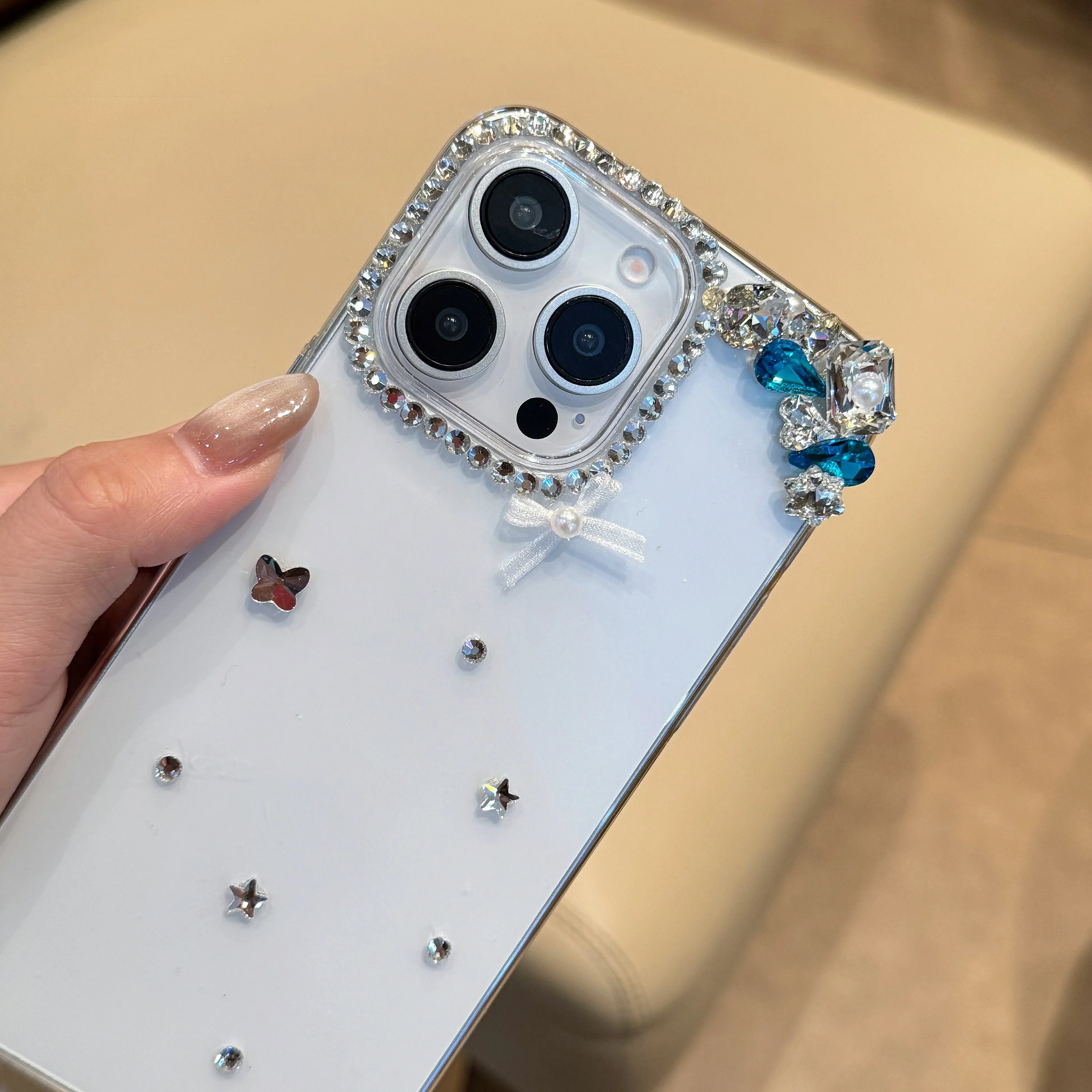 Bowknot Bling Pearl…