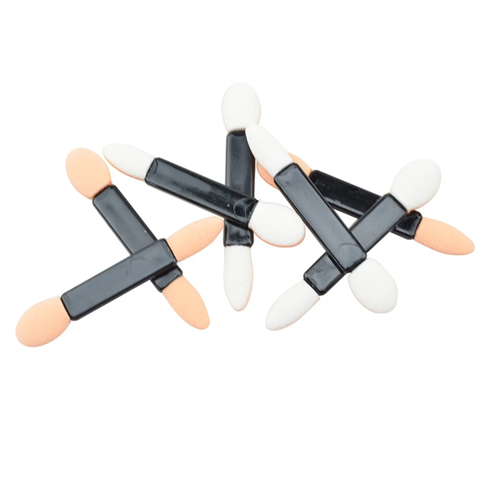 50Pcs Eye Shadow Brush Dual Sided Latex Sponge Applicator Makeup Tool for Women Beginners Professional Makeup Cosmetics
