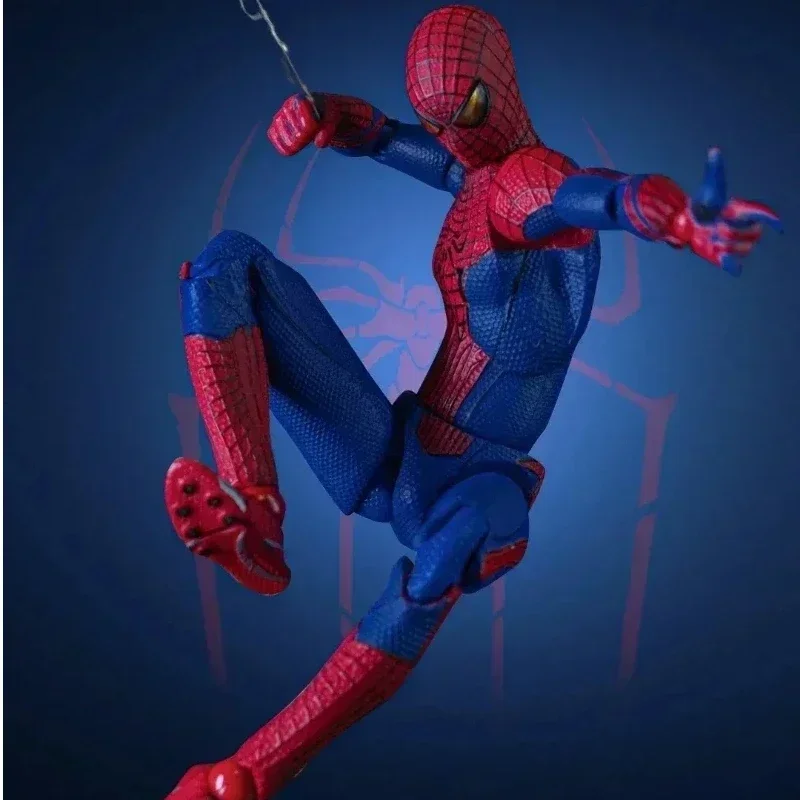 متوفر في المخزون Ct Toys سبايدرمان مافيكس 001 بيتر باركر أندرو غارفيلد الرجل العنكبوت المذهل Shf أنيمي عمل نموذج لجسم اللعب #5