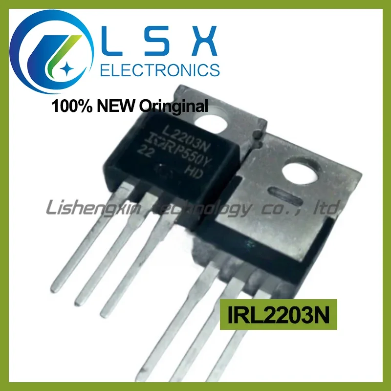 

10pcs L2203N IRL2203N 116A 30V TO-220