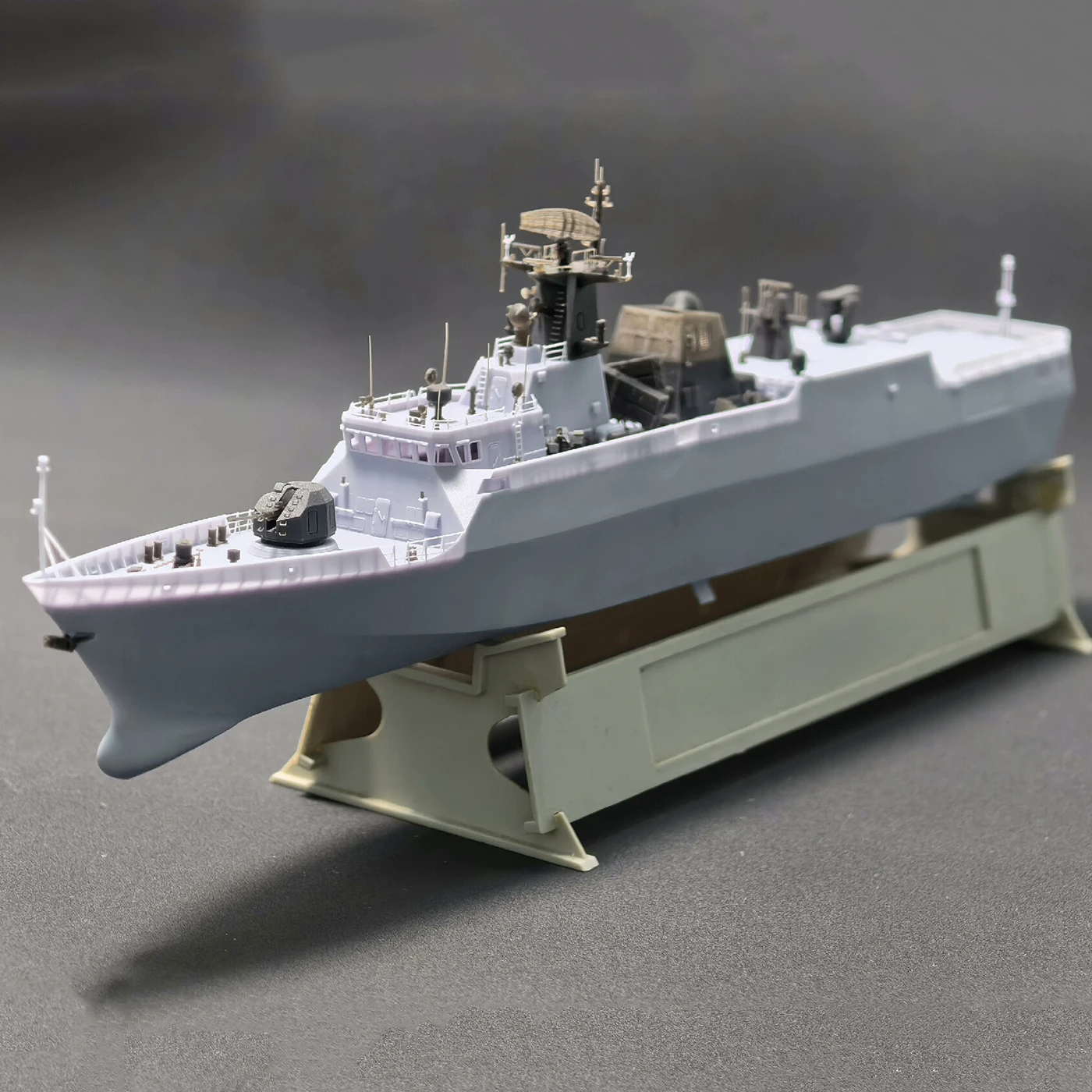 

Новая сборная модель фрегата 1/350 056A, 25 см, высокоточная печать, статическая модель корабля, игрушка-украшение, модель военного корабля