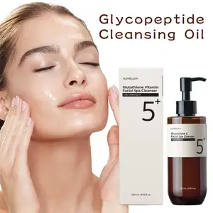 Numbuzin 5+ Glutathione Cleansing Oil Deeply Cleanses Balances Oil Moisture  Antioxidant Gentle Non-drying Emulsifies Quickly