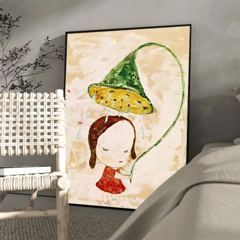 Yoshitomo Nara Dream Doll Poster Classic Vintage Poster HD Quality Wall Art Poster retrò per la decorazione della parete della stanza di casa