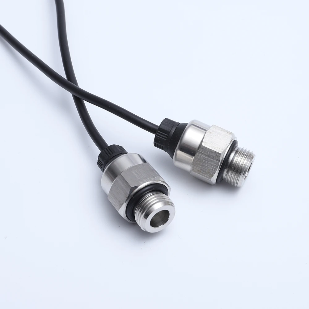 

liquid pressure sensor 2-50Bar piezoelectric oil-water pressure sensor transmitter Stainless Steel Pressure Transducer Sensor