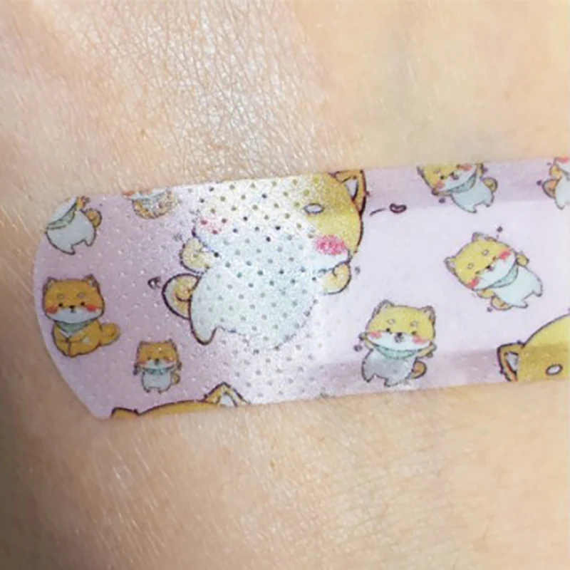 

New 120pcs/set Band-aid Pattern Adhesive Plaster Bandage Breathable Waterproof Stick