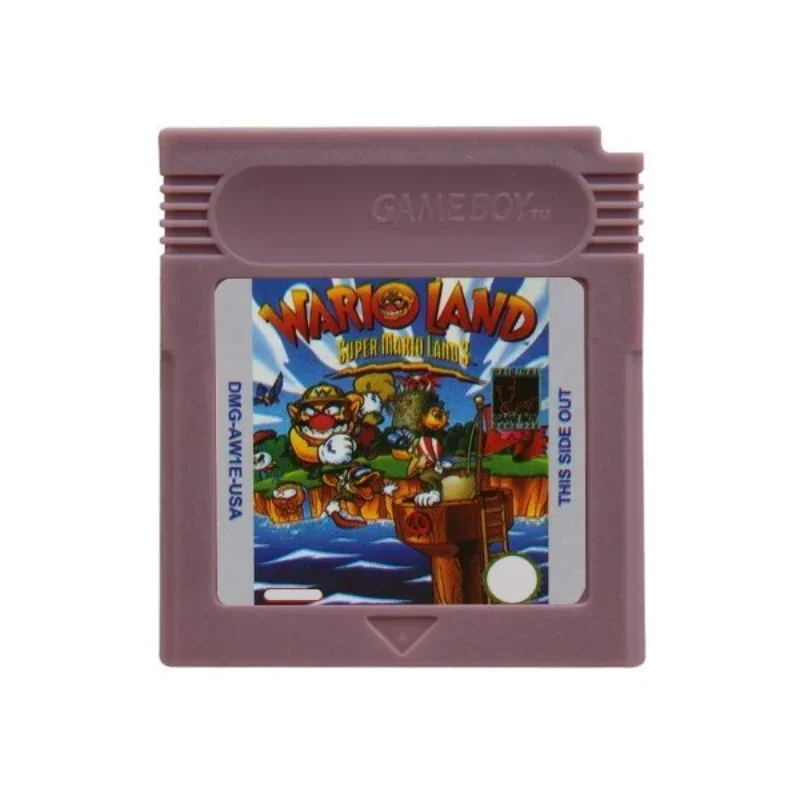 Mario Series GBC 16 Bit Game Video Game Cartridge Console Card 6 Golden Coins Wario Land Donkey Kong Wario Land 2 for GBC/GBA