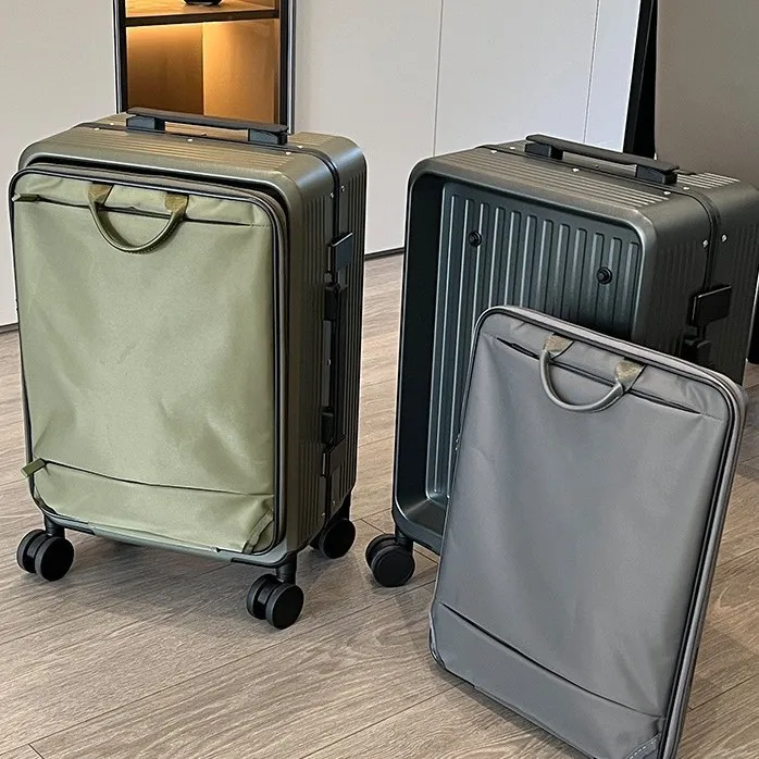 Suitcase 20-inch boarding case 2-in-1 removable computer backpack trolley case multi-functional suitcase