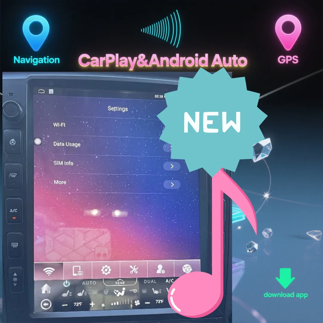 2025 جديد لنيسان تيتان 2016 2017 2018 أندرويد مشغل وسائط متعددة شاشة تعمل باللمس ستيريو استقبال رئيس وحدة سيارة لتحديد المواقع راديو نافي #2