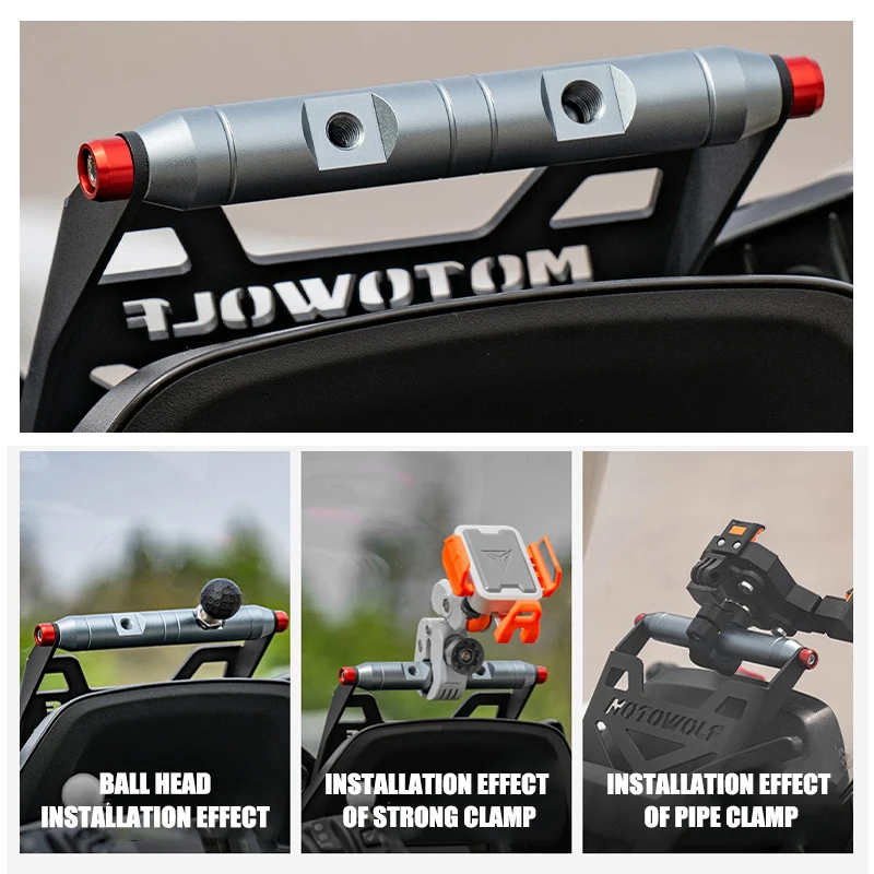 Motorcycle Smart Phone Stand Holder Mount GPS Navigation Bracket Accessories For CFMOTO 450MT 450 MT 2024 2025