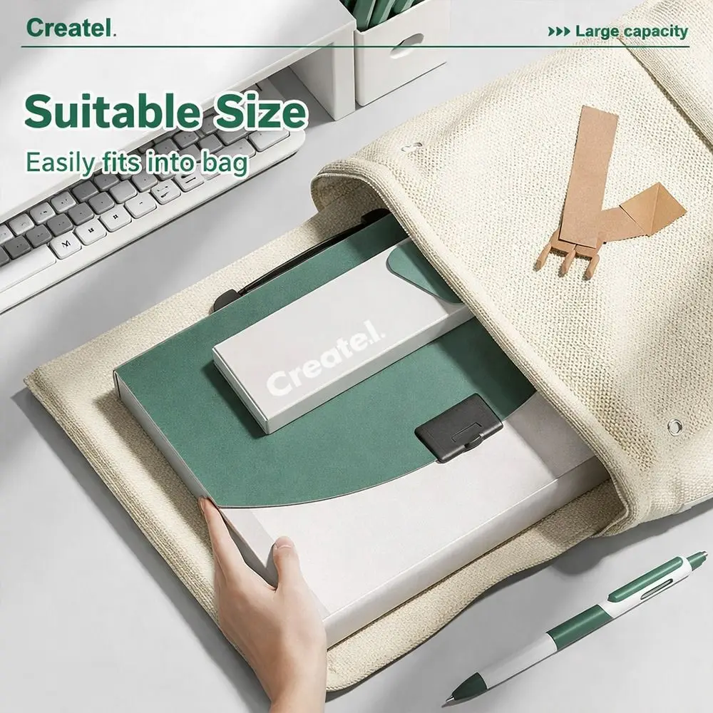 

Прочная водонепроницаемая папка-портфель из полипропилена на 13 отделений с пеналом, вместительная сумка для документов, подарок