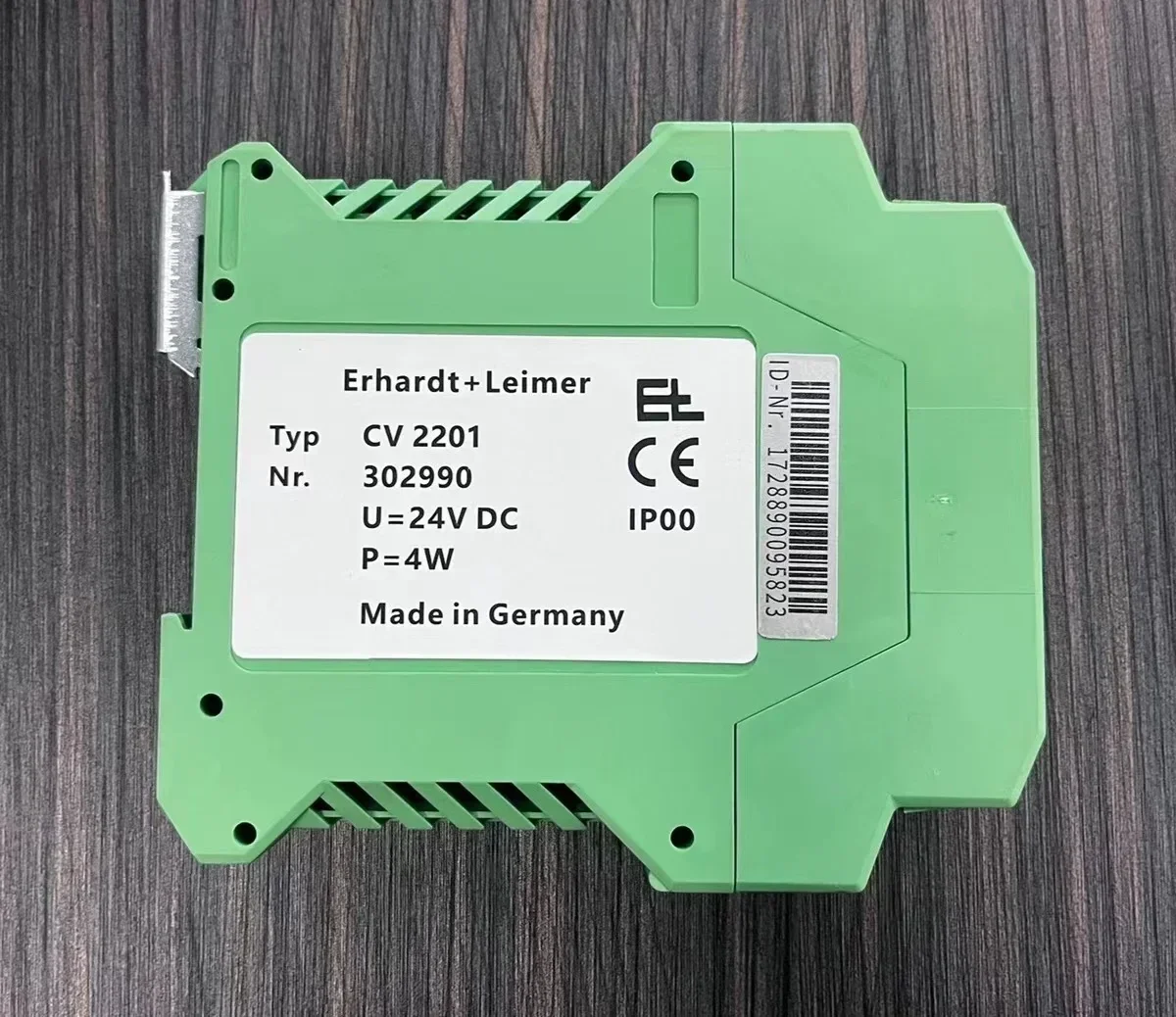 EL Erhardt+Leimer CV2201 24VDC 4W Made in Germany Amplifier tension adjuster transmitter  CV 2201