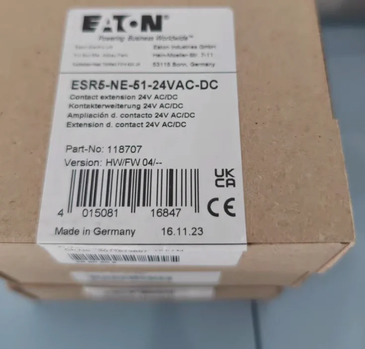 

Новое реле безопасности EATON ESR5-NE-51-24VAC-DC