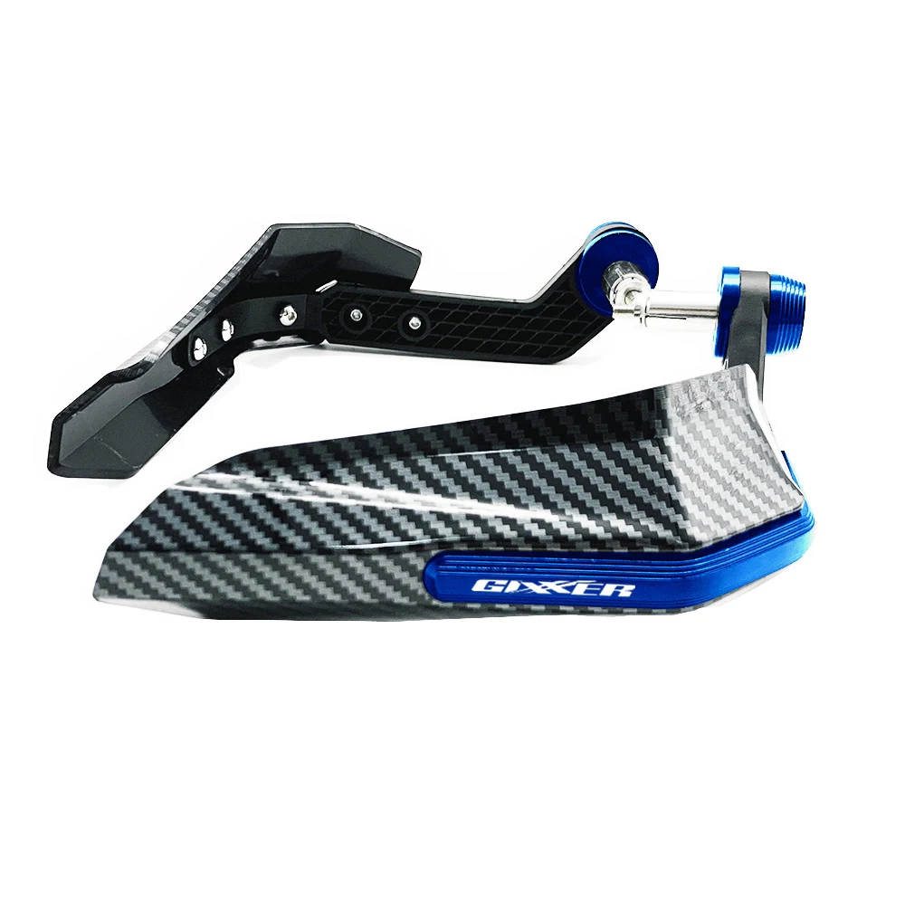 Punhos De Guiador De Fibra De Carbono, Punhos De Guiador, End Brake Clutch Lever Proteção, À prova de vento, SUZUKI GIXXER SF 150 250 250SF 150SF, 2021