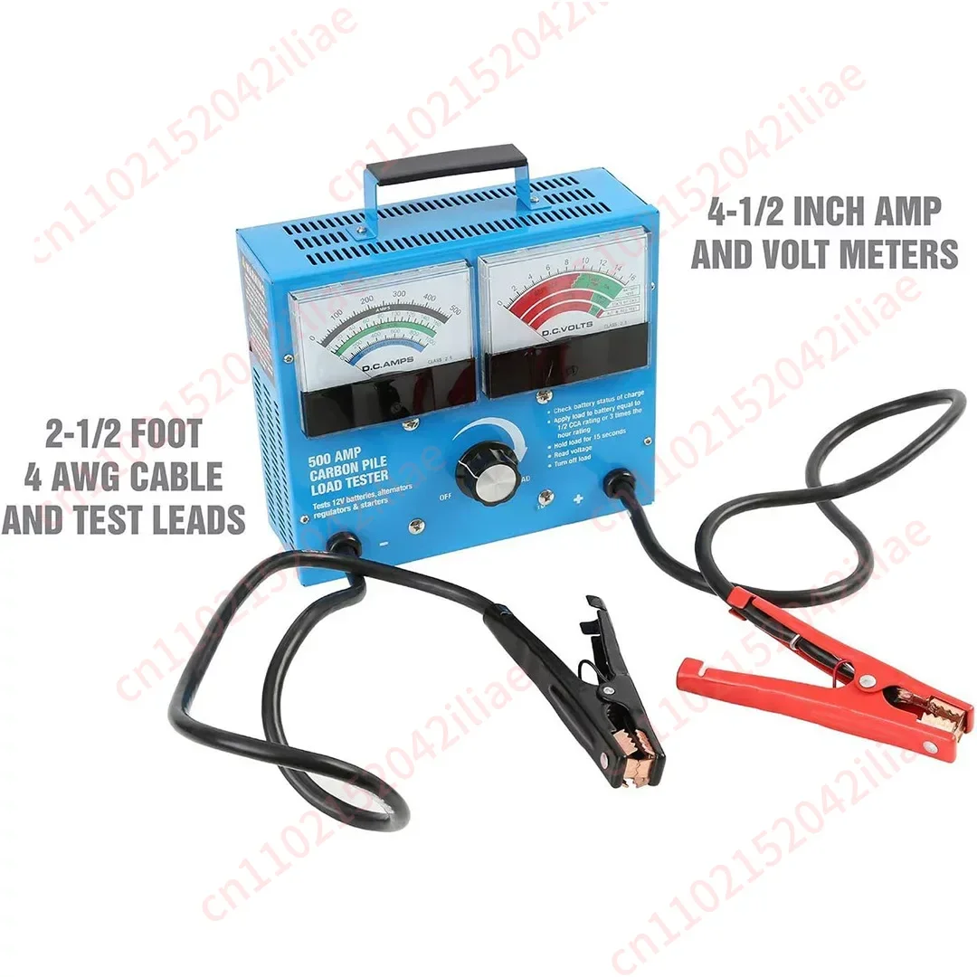 500 Amp Carbon Pile Battery Load Tester