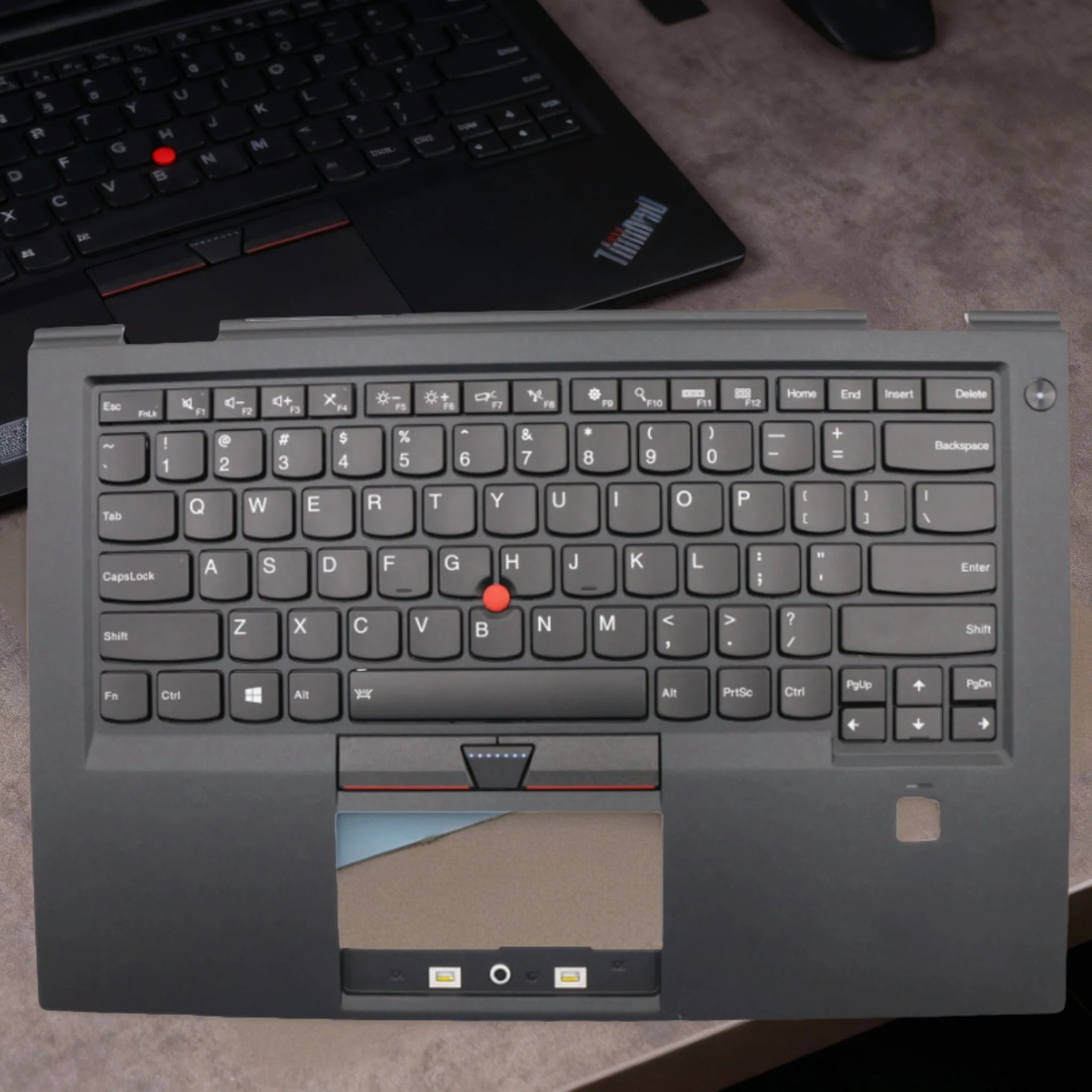 Backlit Keyboard With Shell Palmrest Upper Case C Cover for Lenovo Thinkpad X1 Carbon 4th Gen 4 Laptop US UK ES SP SK JP IT HB