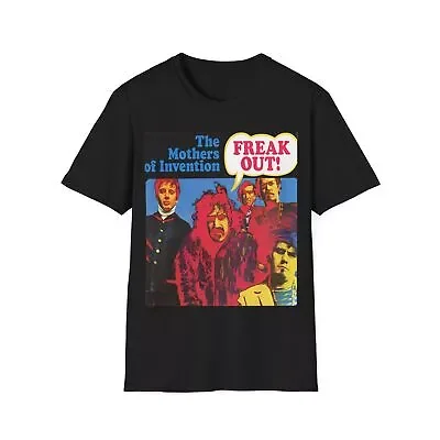 Unisex Soft Cotton T-Shirt. The Mothers of invention. Zappa Freak out