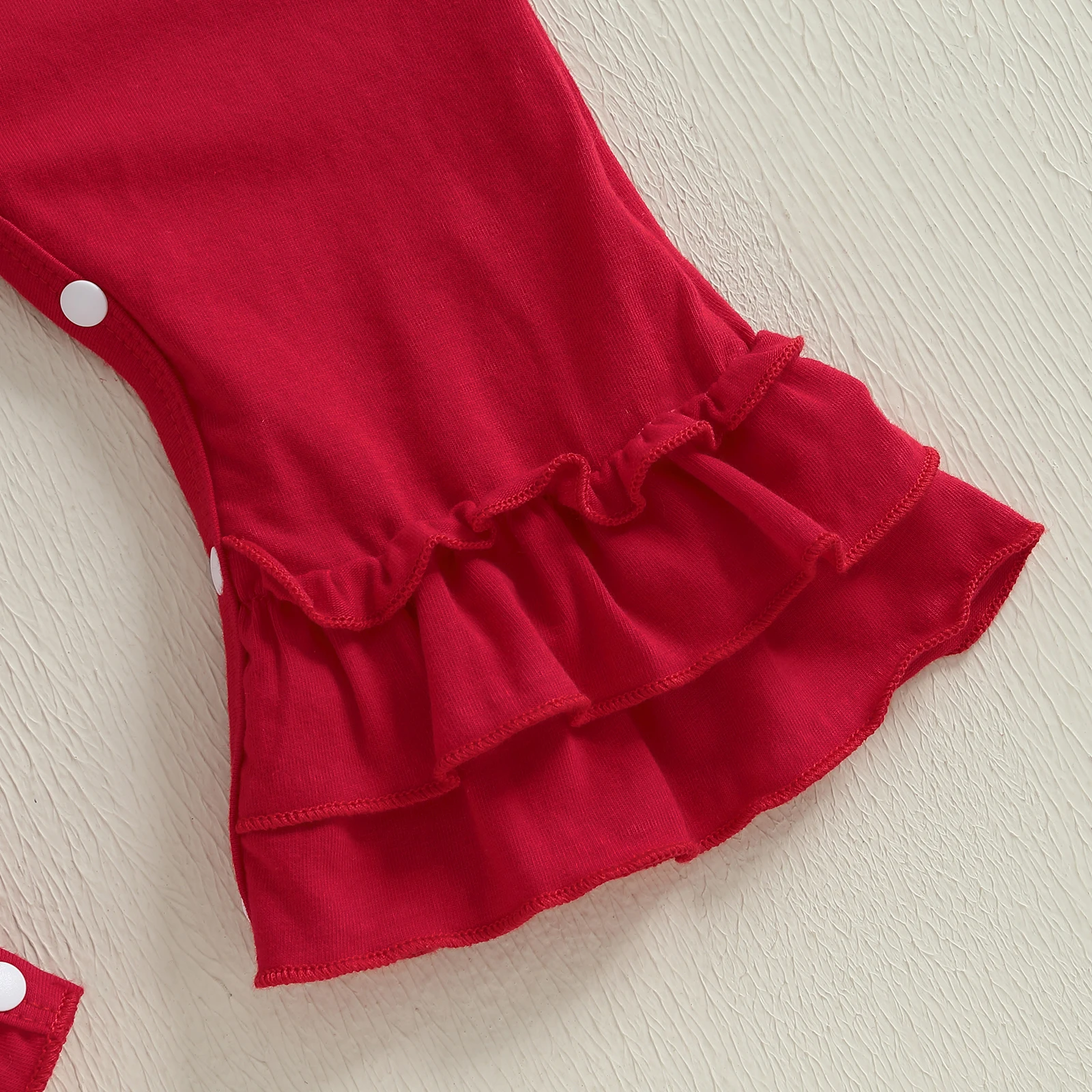 SUNSIOM 0-18 أشهر طفلة عيد الميلاد ثوب فضفاض طويل الأكمام جولة الرقبة إلكتروني التطريز بذلة